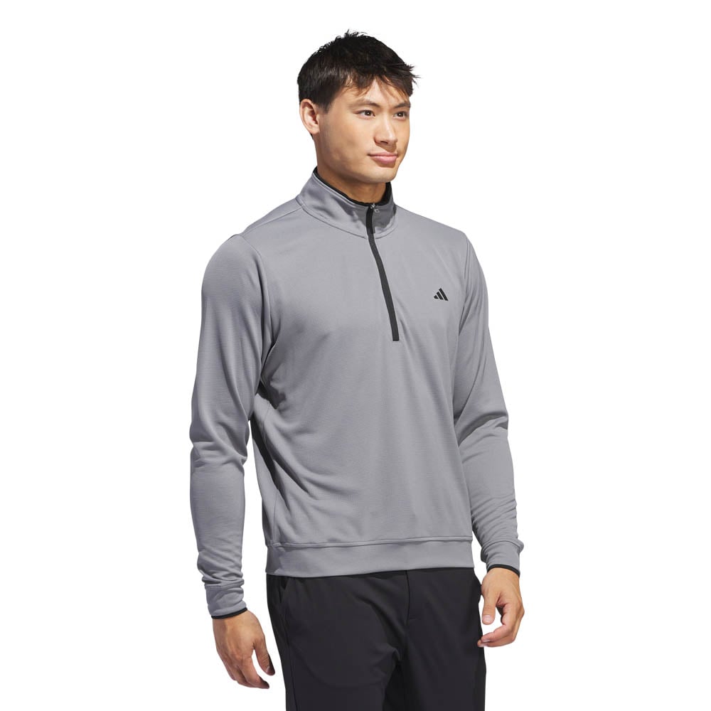 Core Lightweight Half-Zip Harmaa Adidas