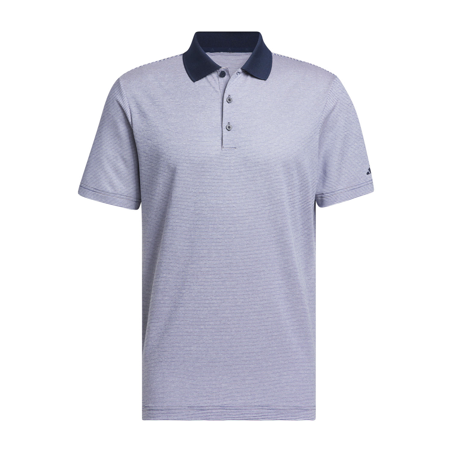 white adidas golf shirt