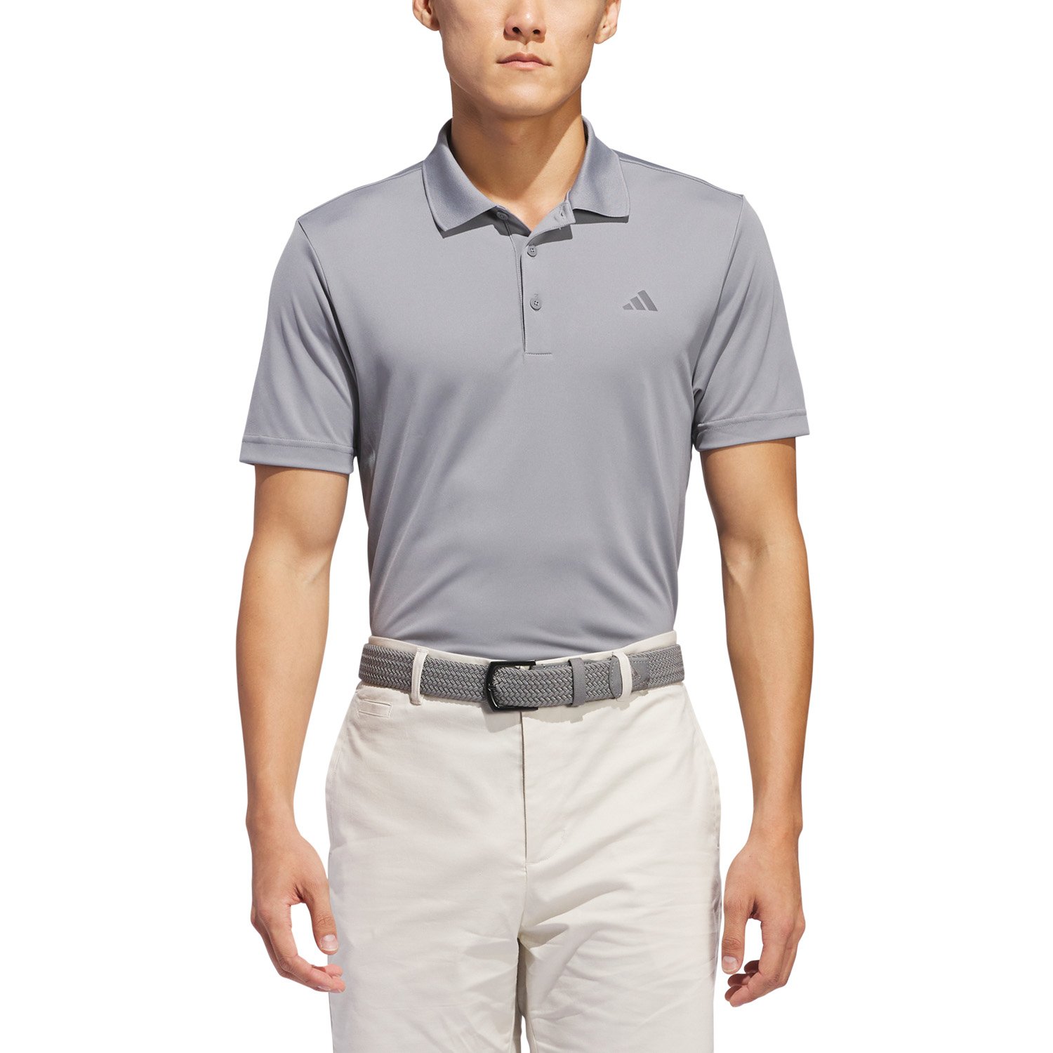 Adi Performance Polo Shirt Gray Adidas