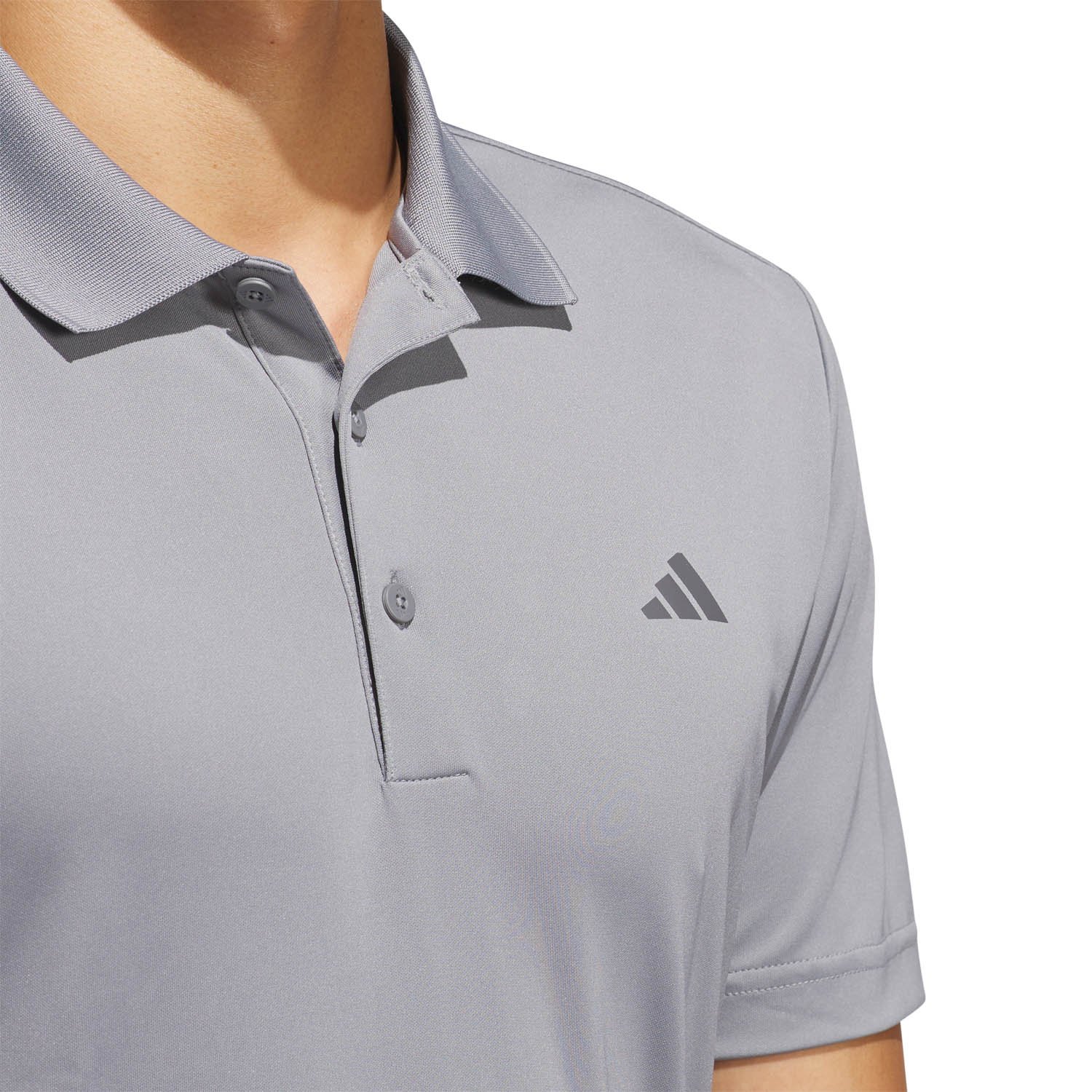 Adi Performance Polo Shirt Gray Adidas