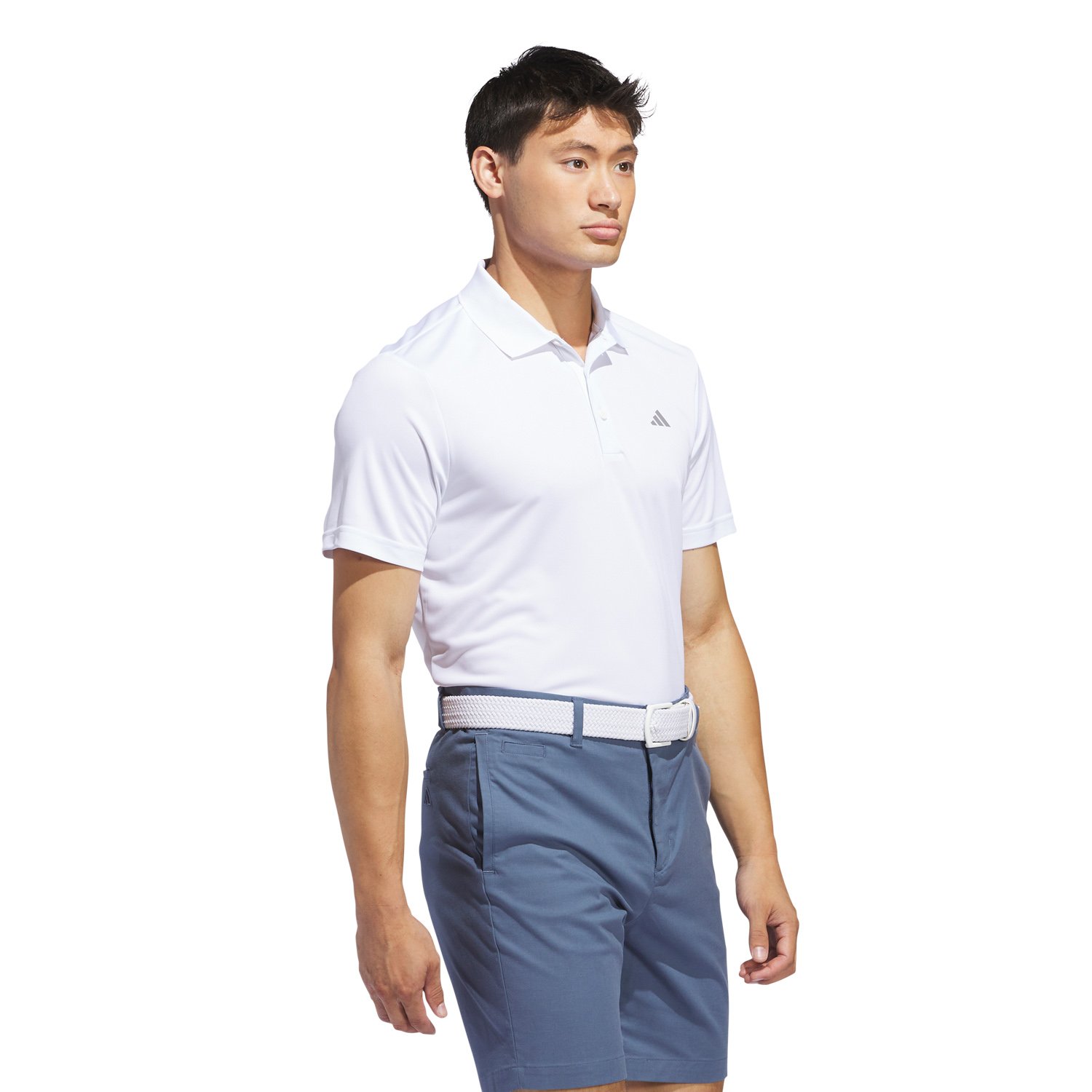 Adi Performance Polo Shirt White Adidas