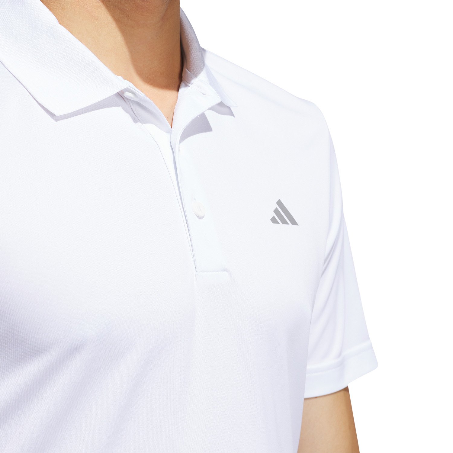 Adi Performance Polo Shirt White Adidas