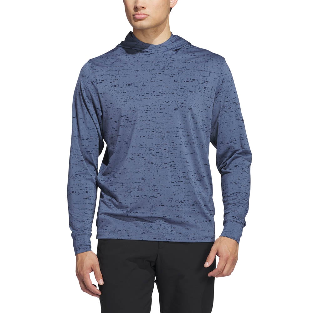 Core Print Hoodie Blå Adidas Core Print Hoodie Blå Adidas