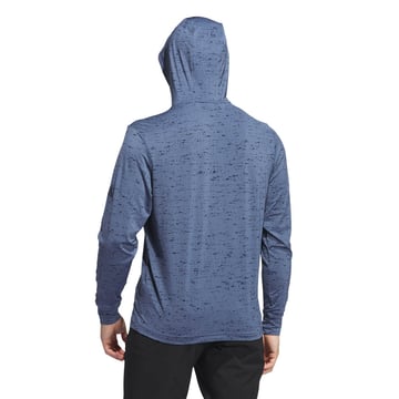 Core Print Hoodie Blå Adidas