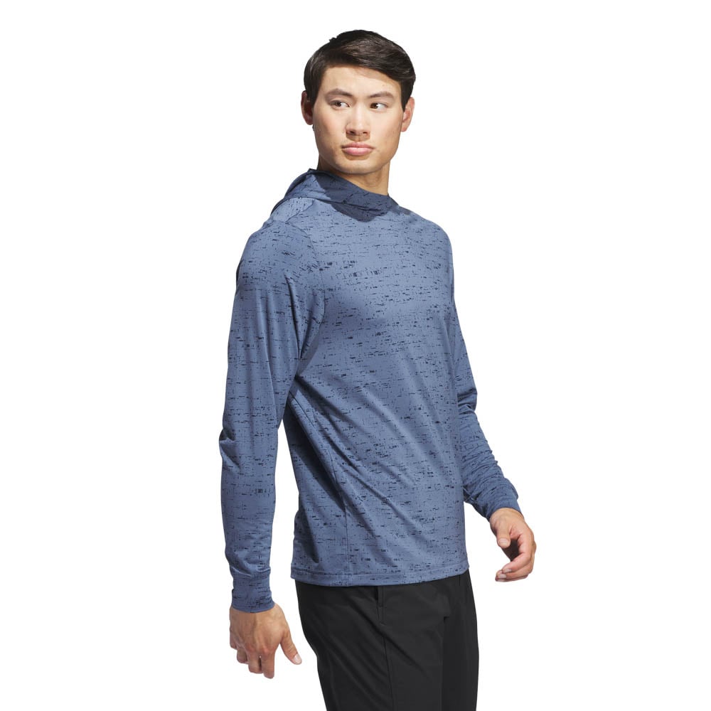 Core Print Hoodie Blå Adidas Core Print Hoodie Blå Adidas