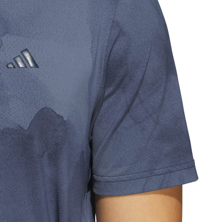 Ultimate Tour Printed Cool Feeling Polo Shirt Blue Adidas