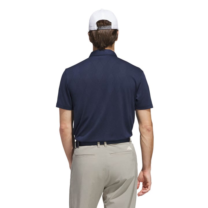 Ultimate Micro Texture Polo Shirt Blå Adidas