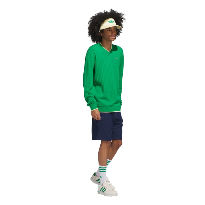 Ori F Knit Sweater Grön Adidas Golf Originals Ori F Knit Sweater Grön Adidas Golf Originals