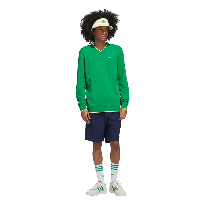 Ori F Knit Sweater Grön Adidas Golf Originals Ori F Knit Sweater Grön Adidas Golf Originals