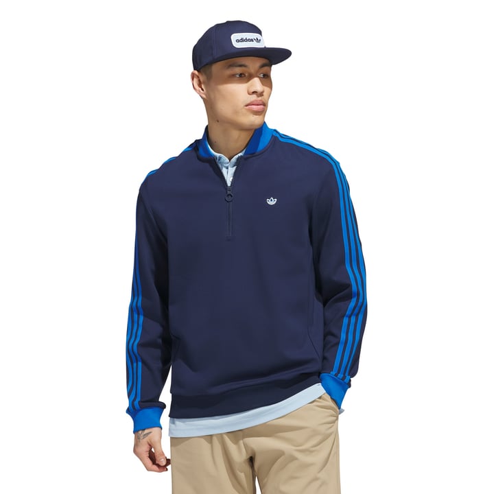 F 3 Str 1/4 Zip Adidas Golf Originals