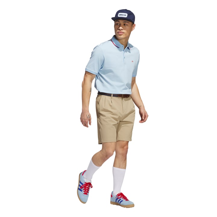 Ori F Pleat Short Beige Adidas Golf Originals Ori F Pleat Short Beige Adidas Golf Originals