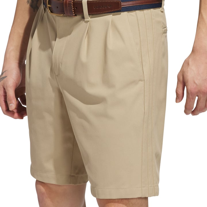 Ori F Pleat Short Beige Adidas Golf Originals Ori F Pleat Short Beige Adidas Golf Originals