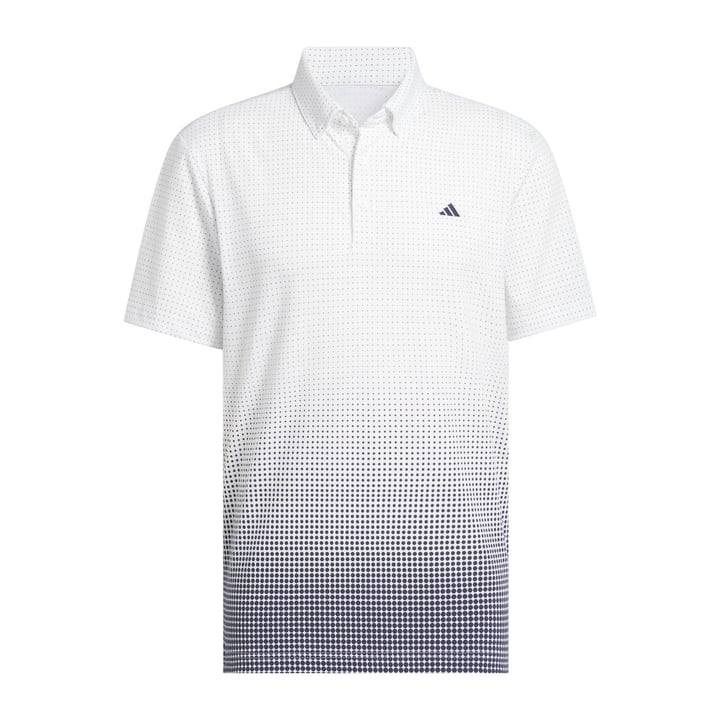 Go-To Print Polo White Adidas