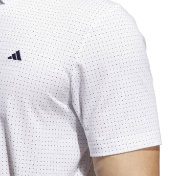 Go-To Print Polo White Adidas