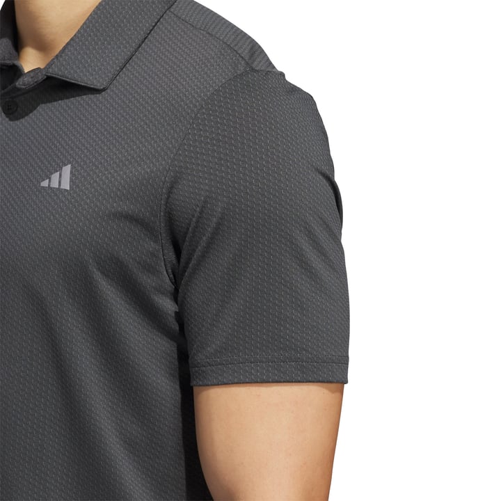 Performance Textured Polo Svart Adidas