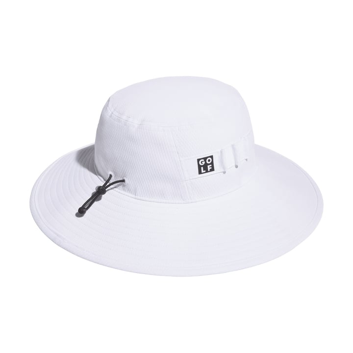 Wide Brim Hat Hvit Adidas
