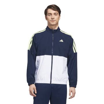 Beyond Twistwave Full-Zip Windbreaker Valkoinen Sininen Adidas