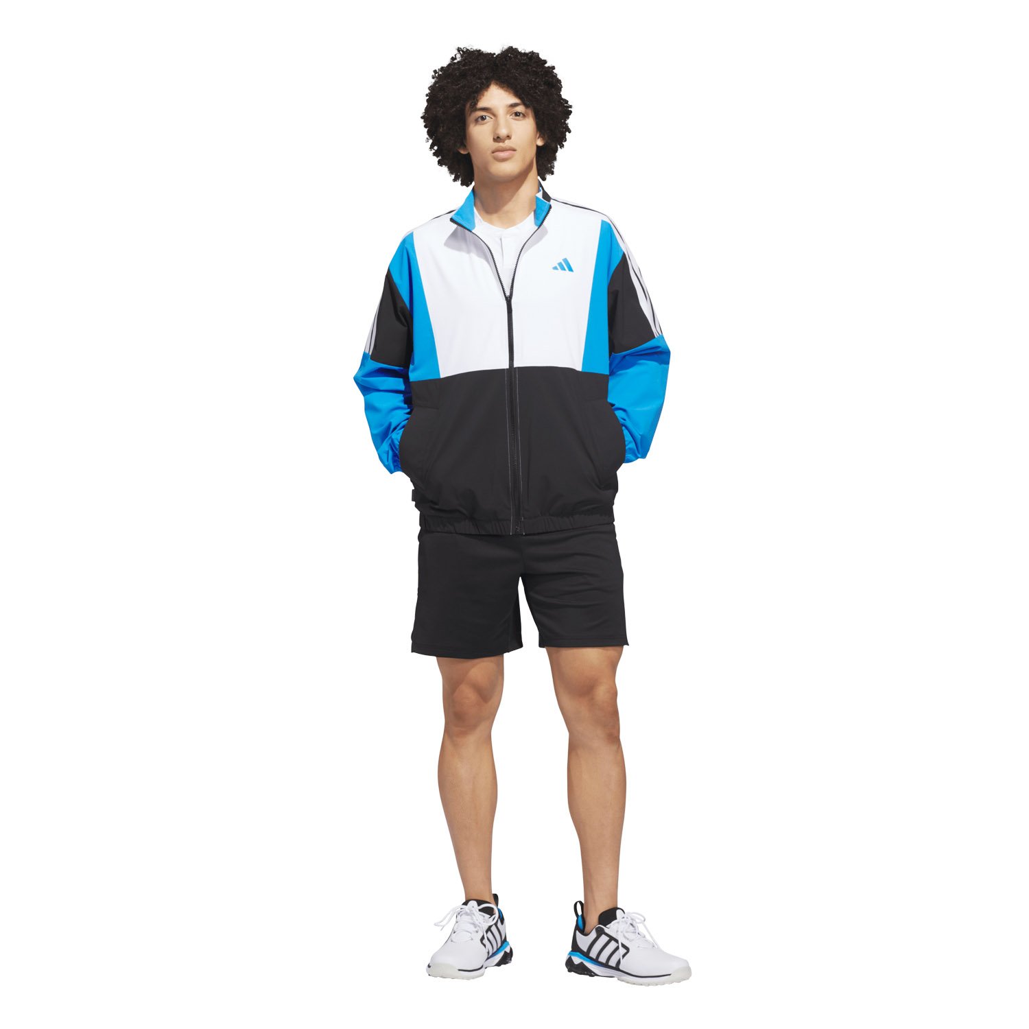 Beyond Twistwave Full-Zip Windbreaker Musta Adidas