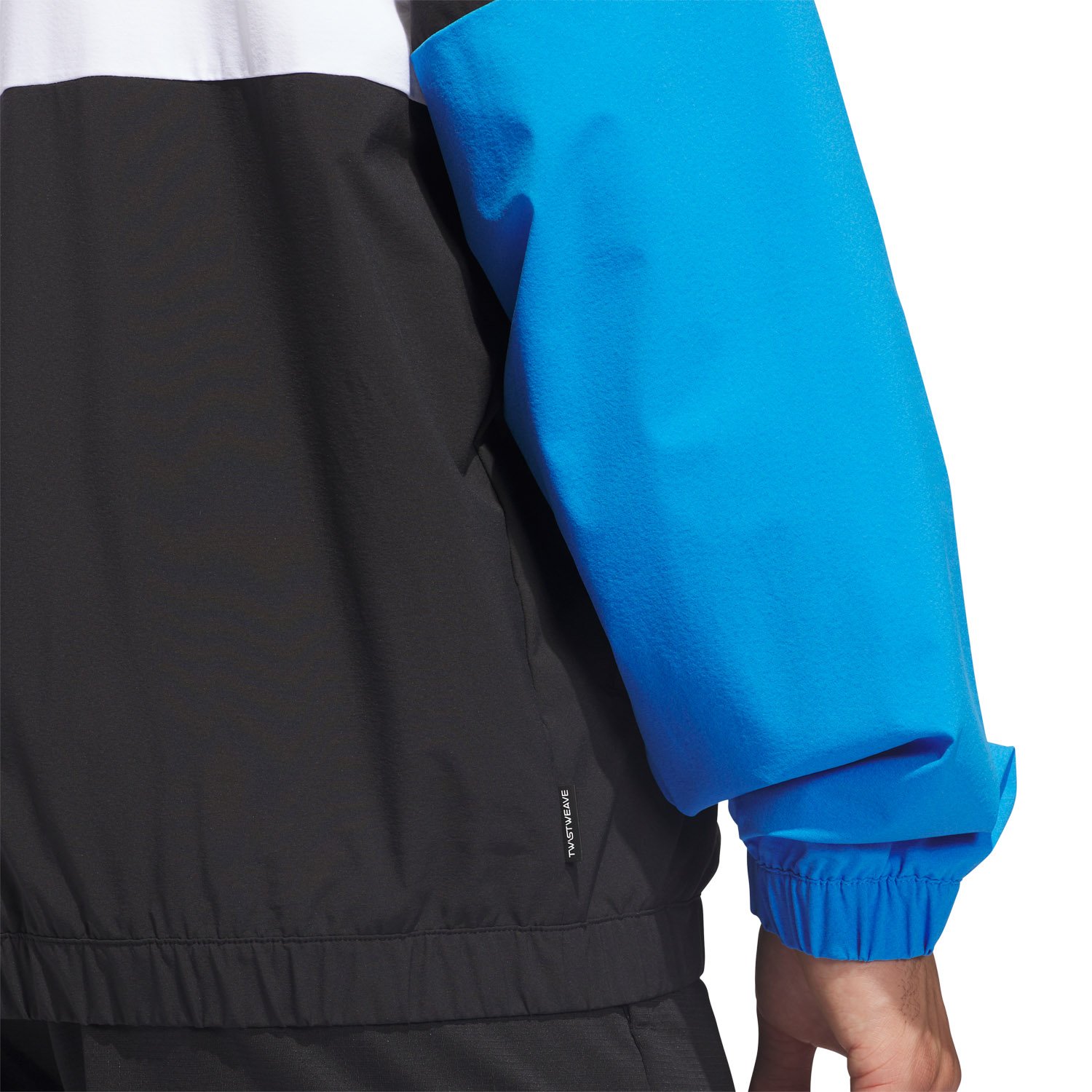 Beyond Twistwave Full-Zip Windbreaker Musta Adidas