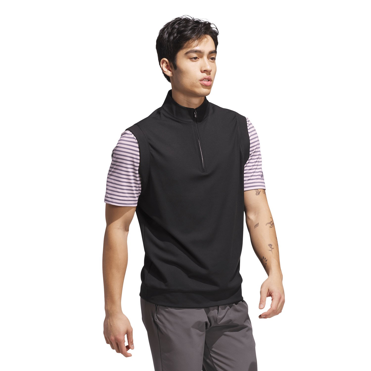 Ultimate365 Classic Quarter-Zip Vest Svart Adidas