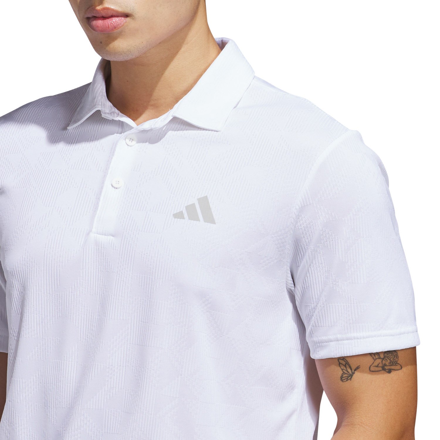 Ultimate365 Jacquard Polo Hvit Adidas