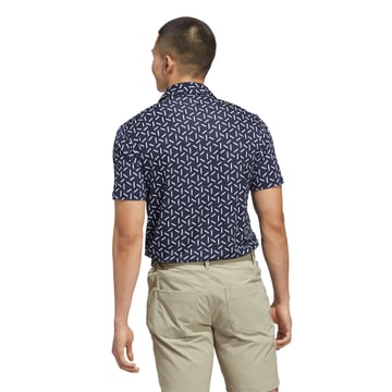 Ultimate365 Mesh Print Climacool Polo Sininen Adidas