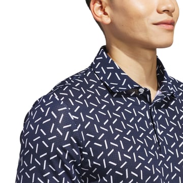 Ultimate365 Mesh Print Climacool Polo Sininen Adidas