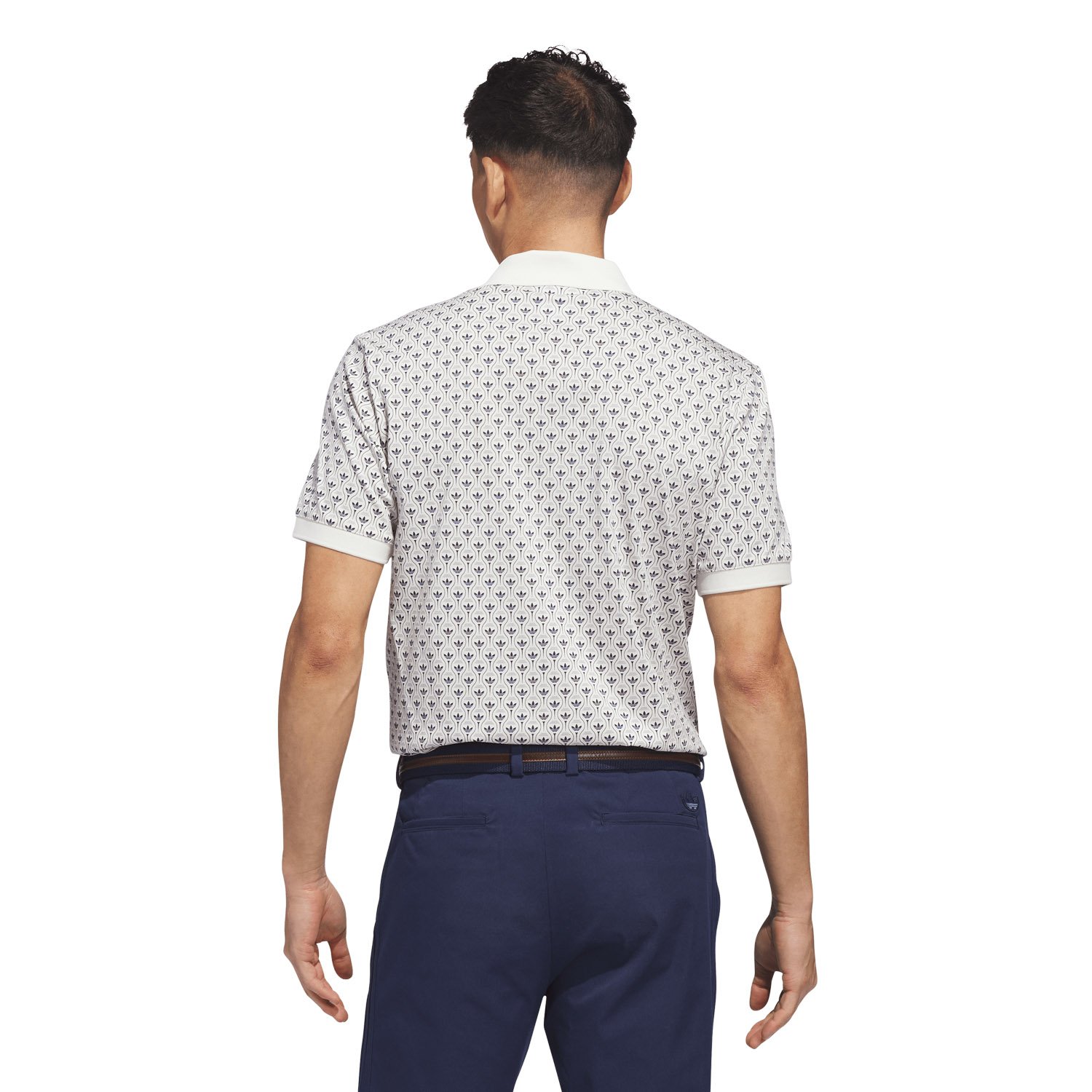 Originals All Over Trefoil Polo Adidas Golf Originals Originals All Over Trefoil Polo Adidas Golf Originals