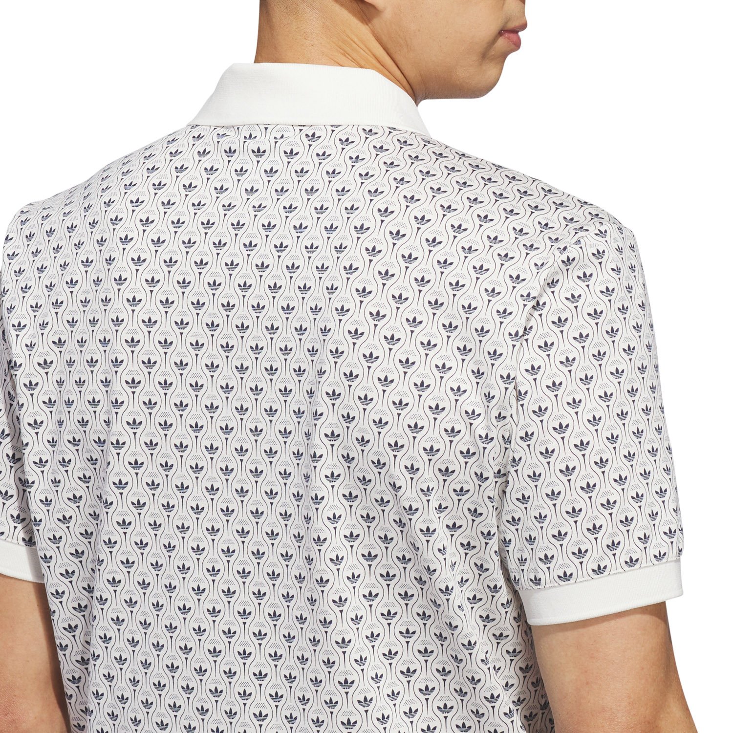 Originals All Over Trefoil Polo Adidas Golf Originals Originals All Over Trefoil Polo Adidas Golf Originals