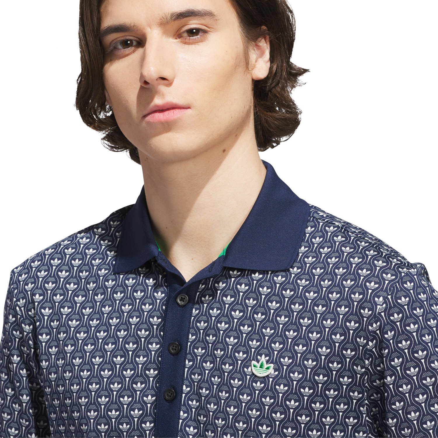 Originals All Over Trefoil Polo Adidas Golf Originals