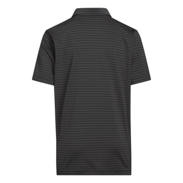 Boys Striped Polo Svart Adidas