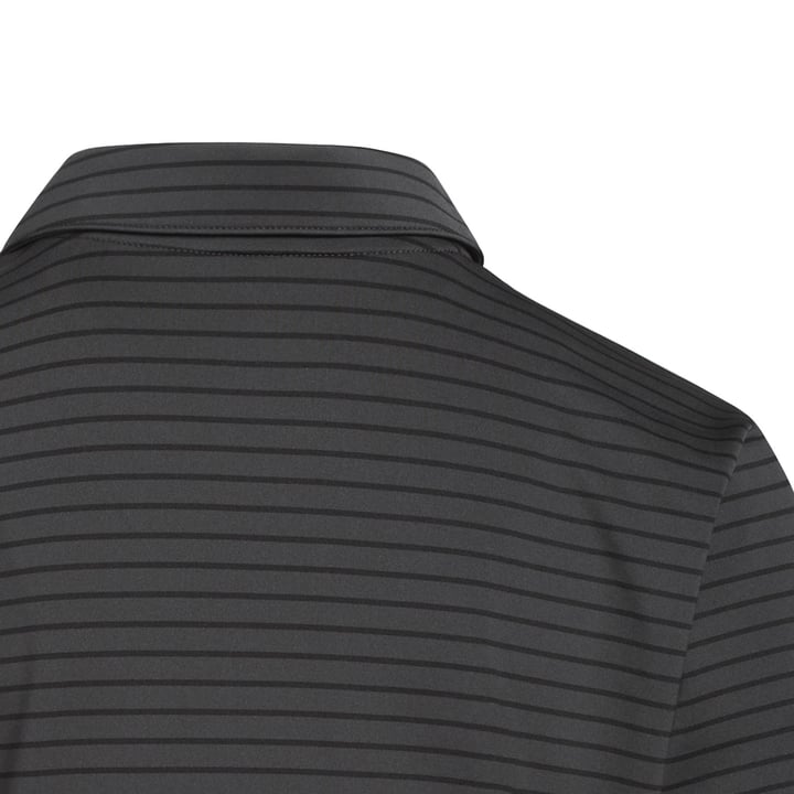 Boys Striped Polo Svart Adidas