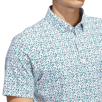 Ultimateimate365 Micro Argyle Polo Shirt Adidas