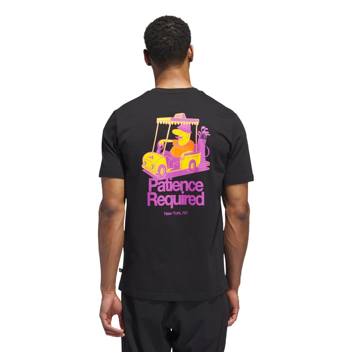 Chip In Nyc Graphic T-Shirt Black Adidas