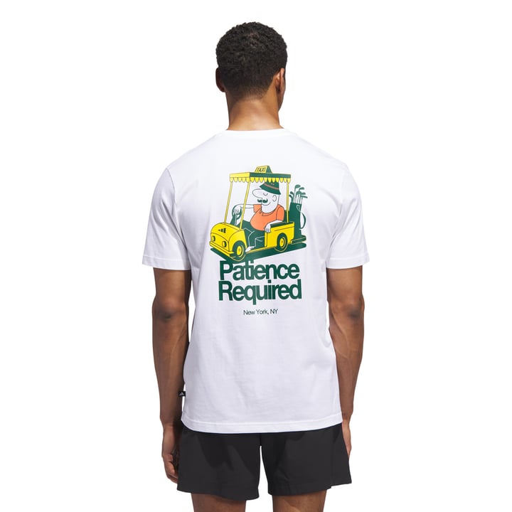 Chip In Nyc Graphic T-Shirt White Adidas