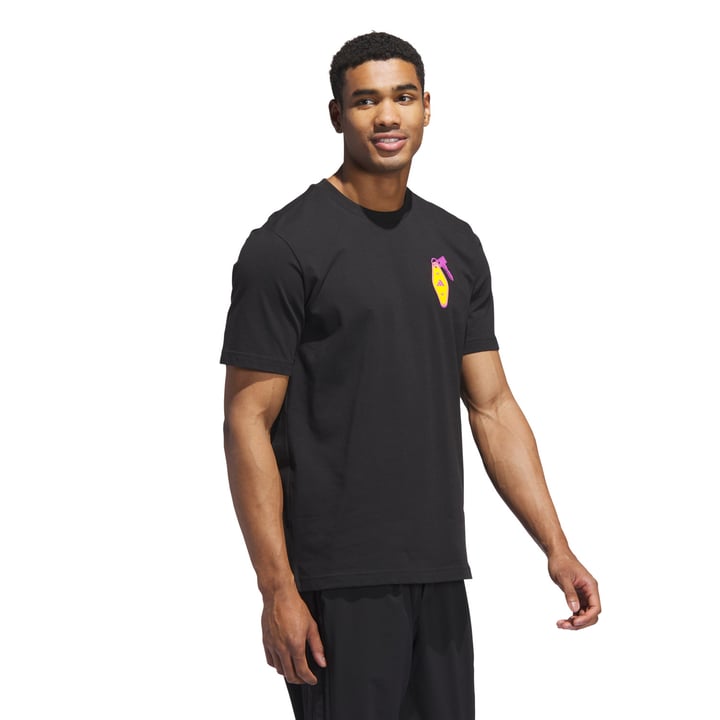 Chip In Nyc Graphic T-Shirt Black Adidas