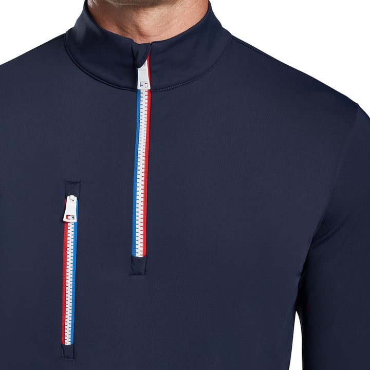 Quarter Zip Blau G/Fore