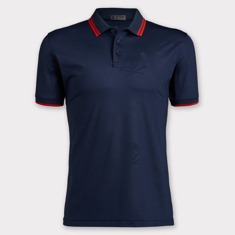 Tシャツ・カットソー Drumohr SS25 SHORT SLEEVES POLO SHIRT (D1Z202PT 690) Toyota Men's Performance Knit Polo
