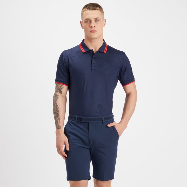 Skull&T´s Polo Blau G/Fore