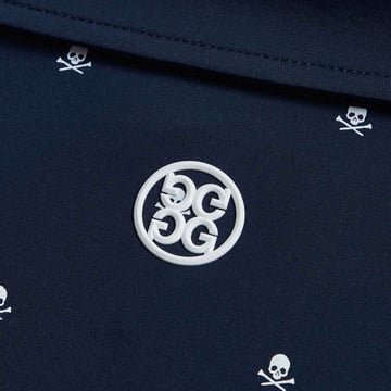 Skull & T´s Ice Nylon Polo Blå G/Fore