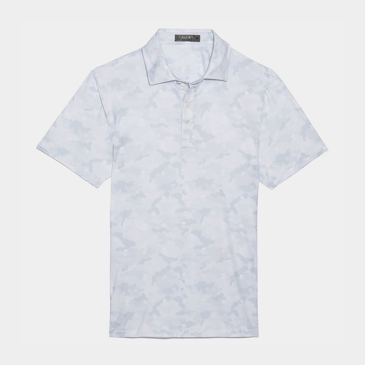 Icon Camo Polo Hvid G/Fore