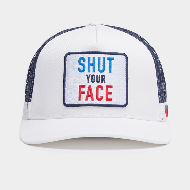 Shut Your Face Trucker White G/Fore Shut Your Face Trucker White G/Fore