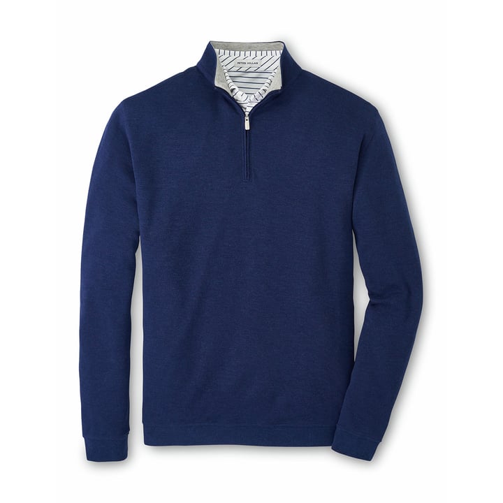 Crown Comfort Pullover Bleu Peter Millar