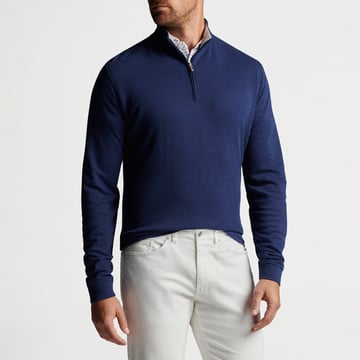 Crown Comfort Pullover Blau Peter Millar