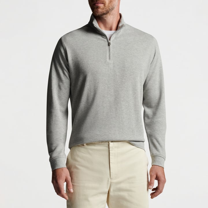 Crown Comfort Pullover Grau Peter Millar Crown Comfort Pullover Grau Peter Millar