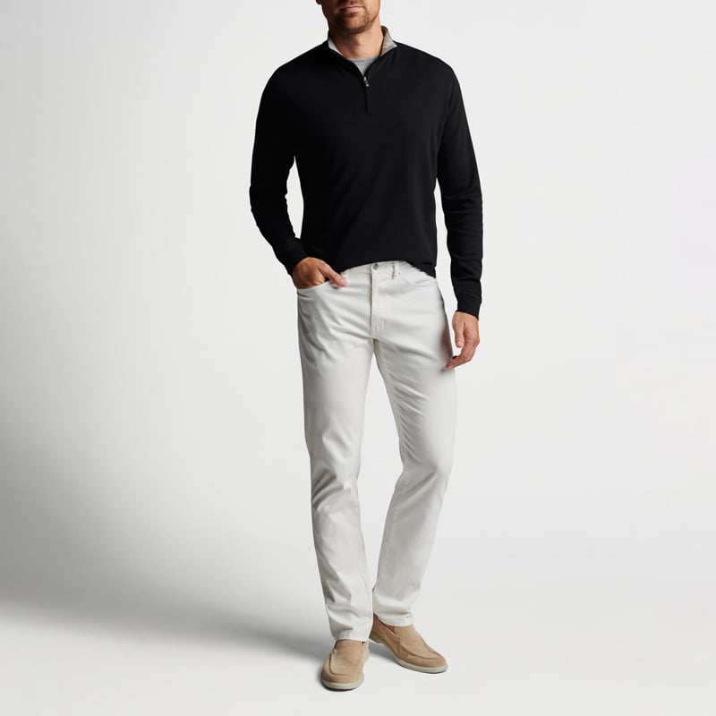 Crown Comfort Pullover Musta Peter Millar