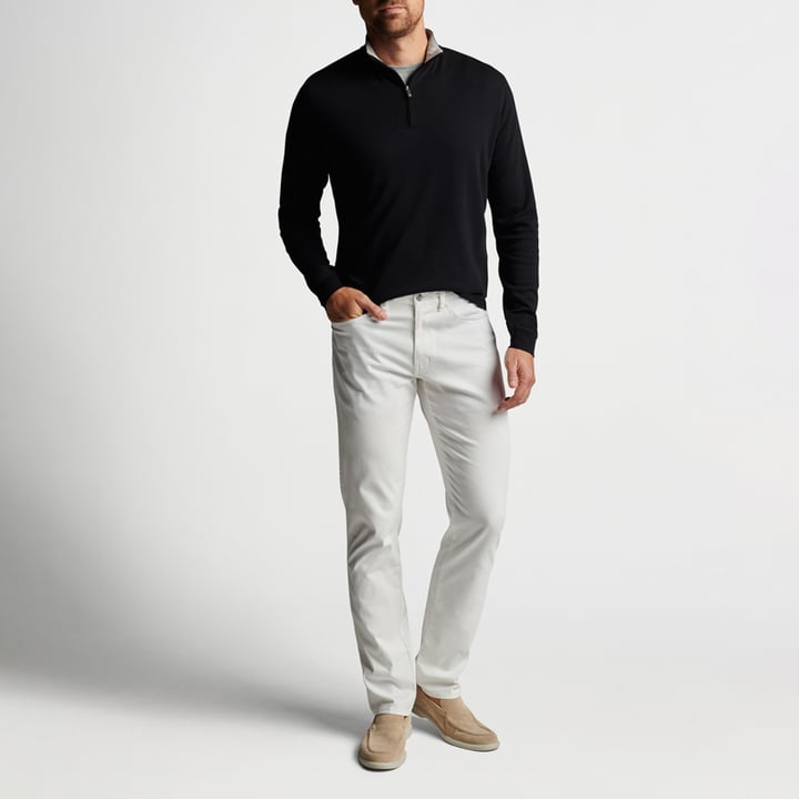 Crown Comfort Pullover Musta Peter Millar