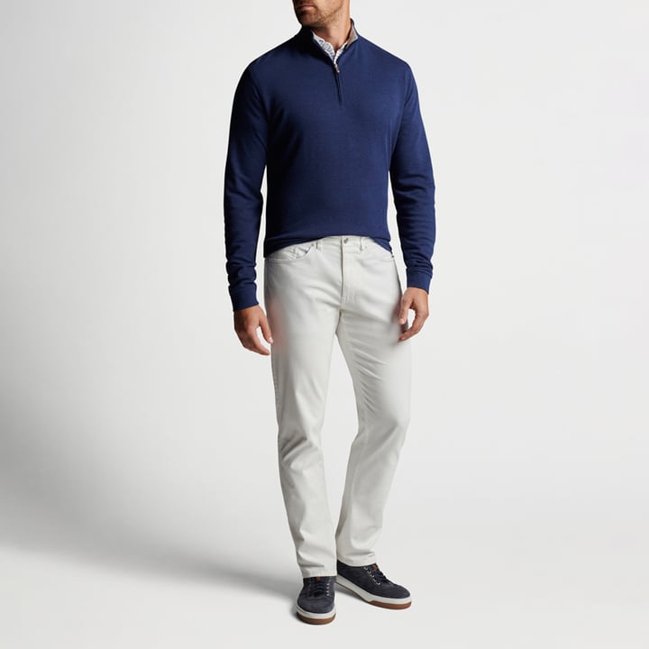 Crown Comfort Pullover Blau Peter Millar