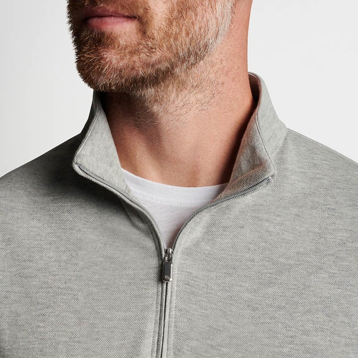 Crown Comfort Pullover Grau Peter Millar