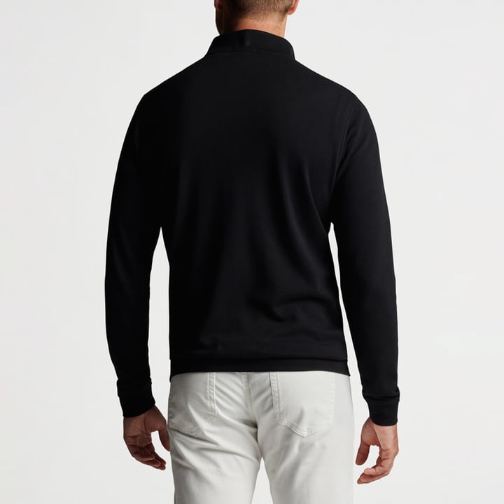 Crown Comfort Pullover Musta Peter Millar